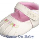 New Infant Girls Toddler Baby Mary Jane Shoes 3-6m (a03301)