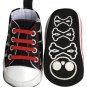 New Infant Boys Toddler Baby Crib Shoes 3-6m (b03401)