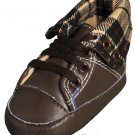 New Infant Boys Toddler Baby Crib Shoes 3-6m (b02203)