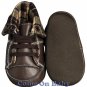 New Infant Boys Toddler Baby Crib Shoes 3-6m (b02203)