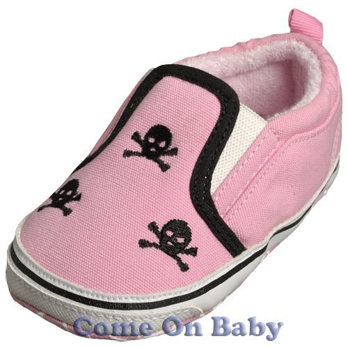 New Infant Girls Toddler Baby Crib Shoes 6-9m (c00201)