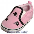 New Infant Girls Toddler Baby Crib Shoes 6-9m (c00201)