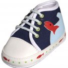 New Infant Boys Toddler Baby Crib Shoes 6-9m (b01201)