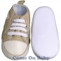 New Infant Boys Toddler Baby Crib Shoes 3-6m (b01103)