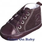 New Infant Girls Toddler Baby Crib Shoes 3-6m (b02301)