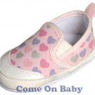 New Infant Girls Toddler Baby Crib Shoes 3-6m (c01002)