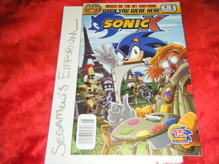 Sonic X - Issue #8 - NM - [SEGA Comic Hedgehog Archie]