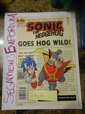 Sonic the Hedgehog - Issue #27 - VG - [SEGA Comic Archie]