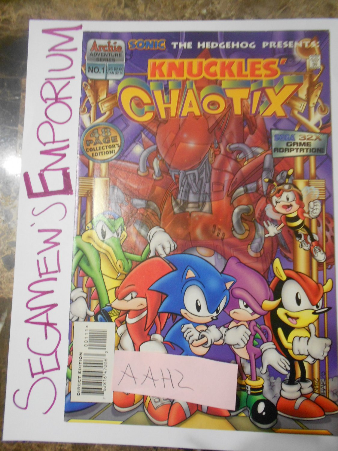 knuckles chaotix metal sonic