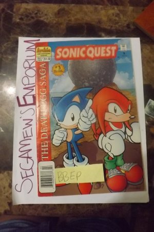 Sonic Quest- Issue #3 - VG - [SEGA Hedgehog Comic Archie]