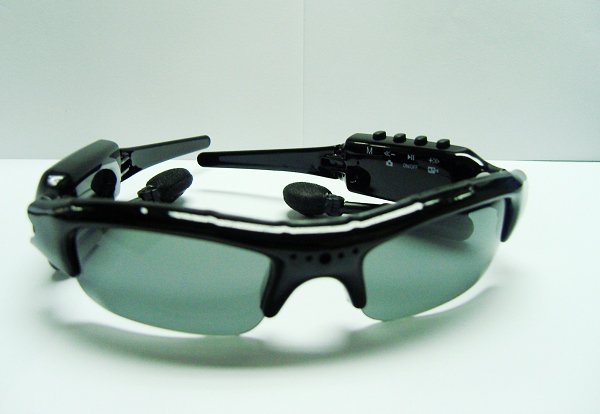 2GB Video Pinhole Camera MP3 Player Sunglasses MP4