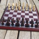 Classical Folding 11 Inch Wooden Chess Set Board Fine Family Games Toy