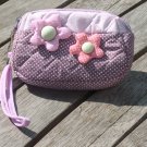 Cute Flower Coin Key Cards Purse Lady Girls Lovely Pocket Wallet Purple