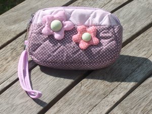 Cute Flower Coin Key Cards Purse Lady Girls Lovely Pocket Wallet Purple