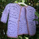 Granny Square Baby Sweater Pattern