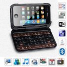 Dapeng T7000 Quad Band Dual Cards with Wifi TV Luxury QWERTY Keyboard Leather case Cell Phone