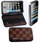 Dapeng T7000 Quad Band Dual Cards with Wifi TV Luxury QWERTY Keyboard Leather case Cell Phone