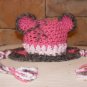 baby bear hat photo props photography