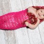 Hooded cocoon trimmed thick and thin merino Limited time