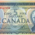 BC-48b Canada 5 Dollars 1972 L/B AU