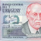P81 Uruguay 10 Pesos Uruguayos 1998 CUNC