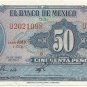P49o Mexico 50 Pesos 1963 VF