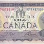 BC-49d Canada 10 Dollars 1971 C/B AU