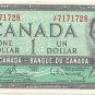 BC-37c Canada 1 Dollar 1954-MP BABN B/R VF
