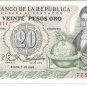 P409d Colombia 20 Pesos Oro 1982 UNC