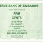 P34 Zimbabwe 5 Cents 2006 UNC