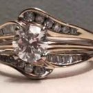 1.01 C.T. T.W. Diamond Solitaire w/ 1/3 C.T. T.W. Wrap