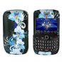 FOR BLACKBERRY CURVE 3G 9300 9330 COVER HARD CASE FLOWER