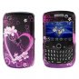 FOR BLACKBERRY CURVE 8520 8530 COVER HARD CASE LOVE