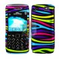 FOR BLACKBERRY PEARL 3G 9100 9105 COVER HARD CASE RAINBOW