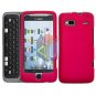 FOR HTC T-Mobile G2 Cover Hard Case Rubberized Rose-Pink