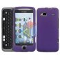 FOR HTC Desire Z Cover Hard Case Purple