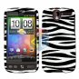 FOR HTC Desire Cover Hard Case Zebra