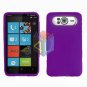 FOR HTC HD7 HD 7 Silicon cover soft case Purple