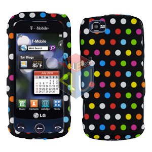 For LG Cookie Plus GS500 Cover Hard Case R-dot