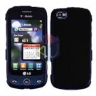 For LG Cookie Plus GS500 Cover Hard Case Black