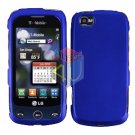 For LG Cookie Plus GS500 Cover Hard Case Blue