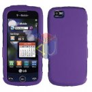 For LG Cookie Plus GS500 Cover Hard Case Purple
