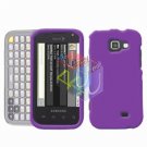 For Samsung Transform M920 Protector Screen + Cover Hard Case Purple
