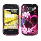 For Samsung Transform M920 Protector Screen + Cover Case Love