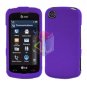 For LG Encore GT550 Cover Hard Case Purple