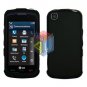 For LG Encore GT550 Cover Hard Case Black
