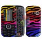 For LG Rumor2 Rumour 2 UX265 Cover Hard Case C-Zebra