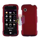 For LG Prime GS390 Cover Hard Case Red