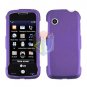 For LG Prime GS390 Cover Hard Case Purple