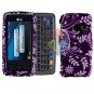 For LG Banter Touch UN510 Cover Hard Case P-Flower